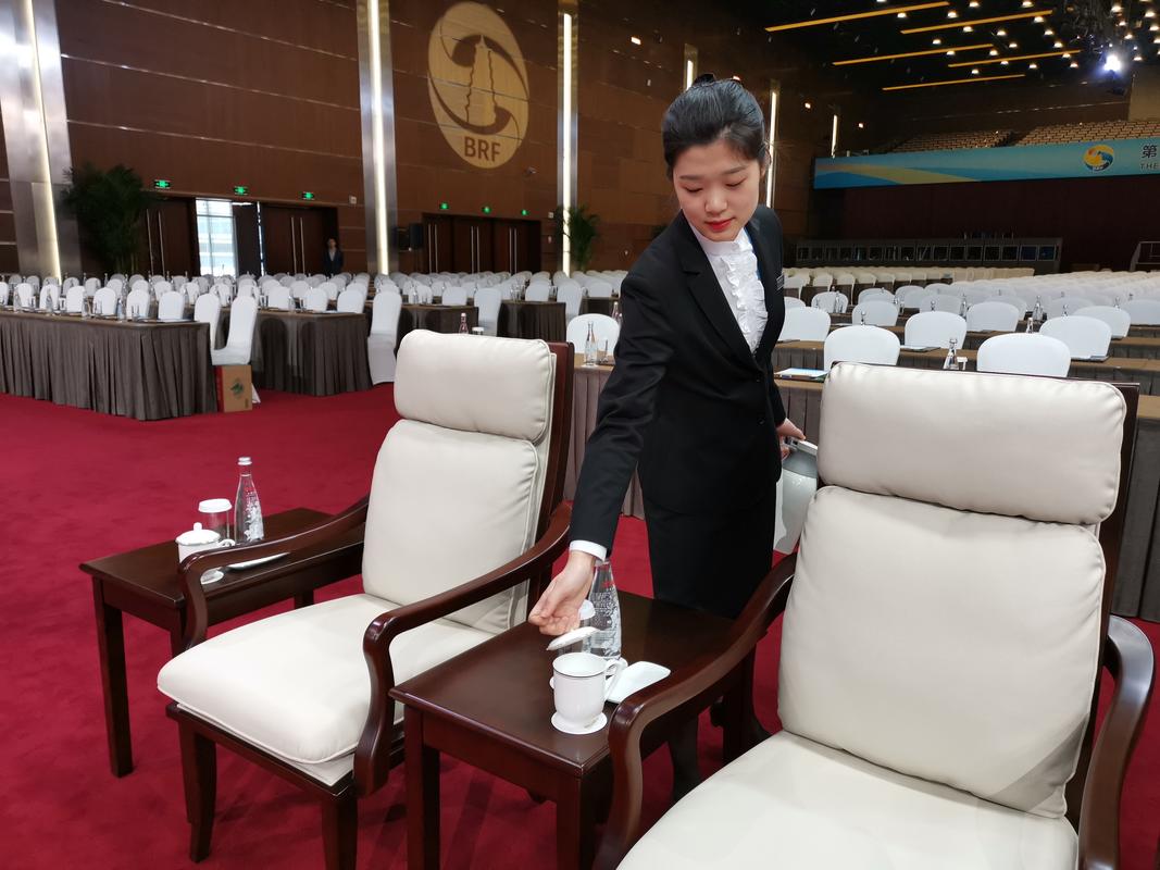 三分半的“中国效率” 国家会议中心服务“一带一路”高峰论坛幕后